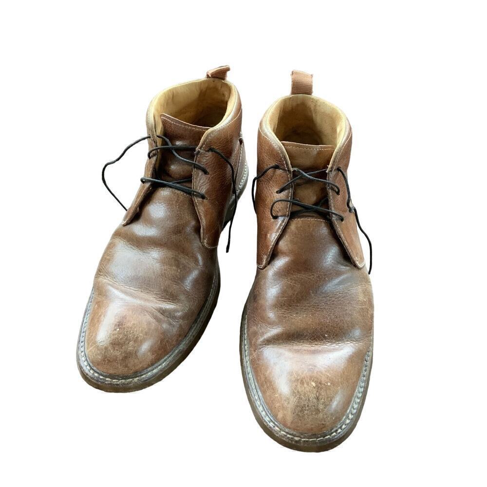 Sperry Top-Sider Mens Ankle Boat Chukka Boots Brown Gold Cup Oxford 10 M